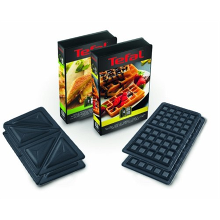 TEFAL | Opiekacz do kanapek | SW852D12 | 700 W | Ilość płyt 2 | Ilość ciasta 2 | Stal nierdzewna - 8