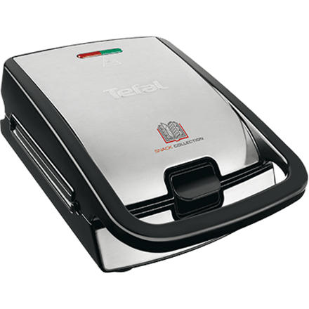 TEFAL | Opiekacz do kanapek | SW852D12 | 700 W | Ilość płyt 2 | Ilość ciasta 2 | Stal nierdzewna - 1