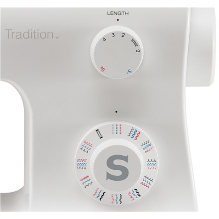 Singer | 2282 Tradition | Maszyna do szycia | Liczba ściegów 32 | Liczba dziurek na guziki 1 | Biały - 7
