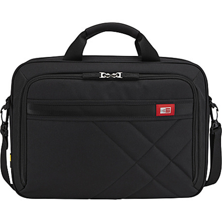 Case Logic | Pasuje do rozmiaru 15 " | DLC115 | Messenger - Briefcase | Czarny | Pasek na ramię - 10