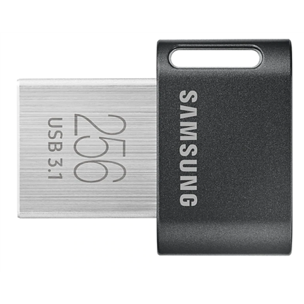 Samsung | FIT Plus | MUF-256AB/APC | 256 GB | USB 3.1 | чорний/срібний - 1