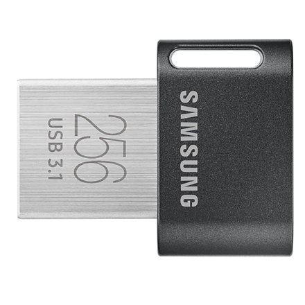 Samsung | FIT Plus | MUF-256AB/APC | 256 GB | USB 3.1 | чорний/срібний - 4