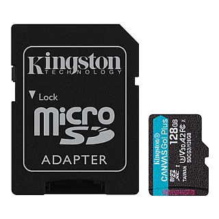 Kingston microSD Canvas Go! Plus 128 GB