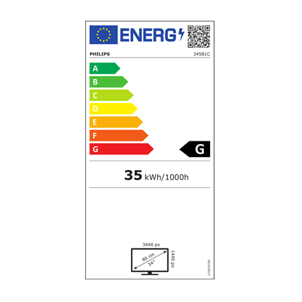 Philips 345B1C 34 