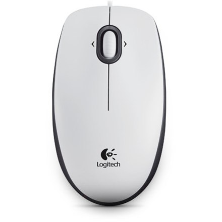 Logitech | Портативна миша optyczna | B100 | білий - 4