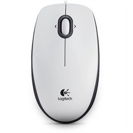 Logitech | Портативна миша optyczna | B100 | білий - 3