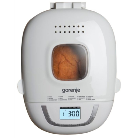 Gorenje | Wypiekacz do chleba | BM910WII | 550 W | Ilość programów 15 | Biały - 2