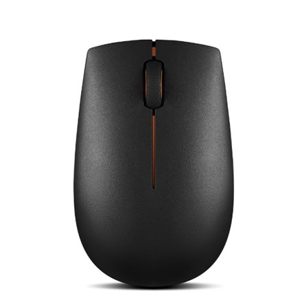 Lenovo | Wireless Compact Mouse | 300 | Optical Mouse | 2.4 GHz Wireless via Nano USB | Black | 1 year(s) - 8