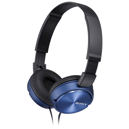 Sony | MDR-ZX310 | Складні навушники | Головні навушники/вушні | Сині - 1