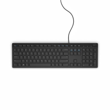 Dell | KB216 | Standard | Przewodowy | EE | Czarny | USB - 2