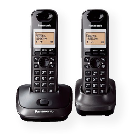 Panasonic Бездротовий KX-TG2512FXT Вбудований дисплей - 3