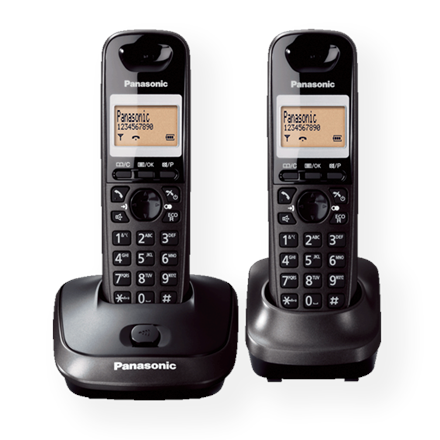 Panasonic Бездротовий KX-TG2512FXT Вбудований дисплей - 1