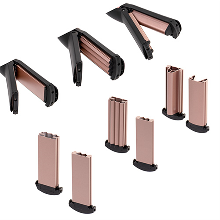 Camry | Hair Styler | CR 2024 | 1200 W | Black/Rose gold - 3