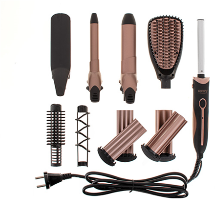 Camry | Hair Styler | CR 2024 | 1200 W | Black/Rose gold - 2