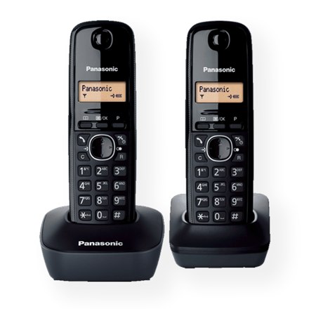 Panasonic Бездротовий KX-TG1612FXH Вбудований дисплей - 3