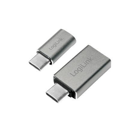 Logilink AU0040, USB Адаптер, Type-C to USB 3.0 & Micro USB female - 1