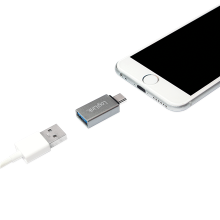 Logilink AU0040, USB Адаптер, Type-C to USB 3.0 & Micro USB female - 4