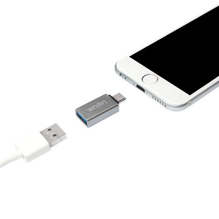 Logilink AU0040, USB Адаптер, Type-C to USB 3.0 & Micro USB female - 10