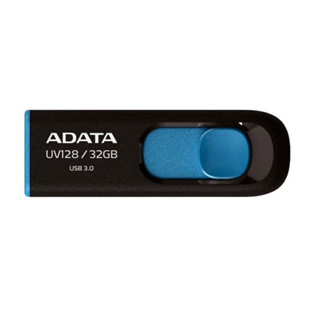 ADATA | UV128 | 128 GB | USB 3.0 | чорний/синій - 4