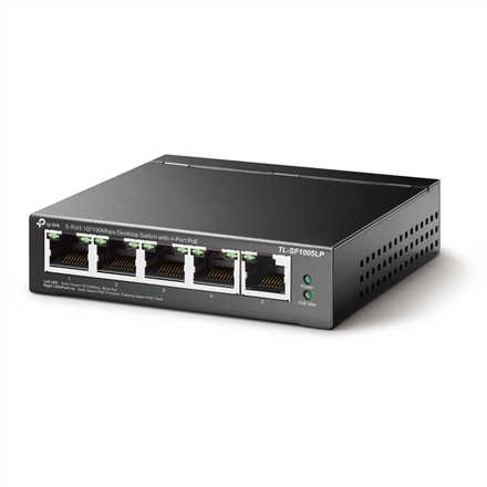 TP-LINK Комутатор TL-SF1005LP Некерований - 2