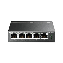 TP-LINK | Switch | TL-SG1005LP | Niezarządzalny | Desktop | Mbit/s | Ilość portów 10/100 Mbps (RJ-45) | Typ anteny | Ilość portów PoE | Ilość portów PoE+ 4 | Typ zasilacza Zewnętrzny
