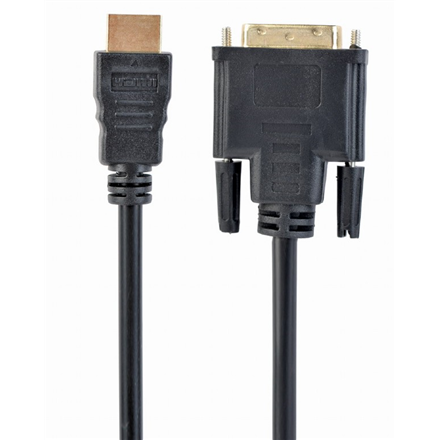 Gembird CC-HDMI-DVI-10 Чоловічий 19-pinowy HDMI Typ A - 1