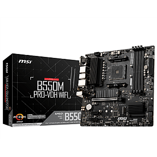 MSI B550M PRO-VDH WIFI Сімейство процесорів AMD Гніздо процесора AM4