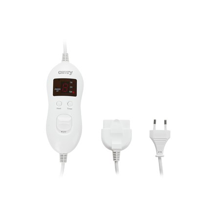 Camry | Koc elektryczny | CR 7424 | Liczba poziomów ogrzewania 8 | Liczba osób 2 | Można prać | Polar koralowy | 2 x 60 W | Beżowy - 9