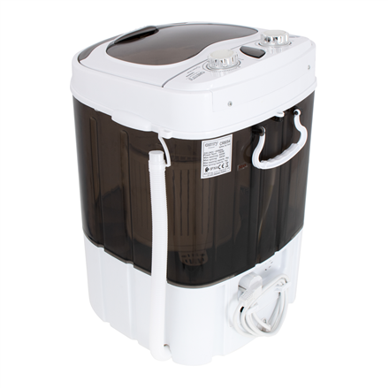 Camry | CR 8054 | Mini pralka | Ładowana od góry | Pojemność prania 3 kg | Prędkość obrotowa | Głębokość 37 cm | Szerokość 36 cm | Biały/szary - 4