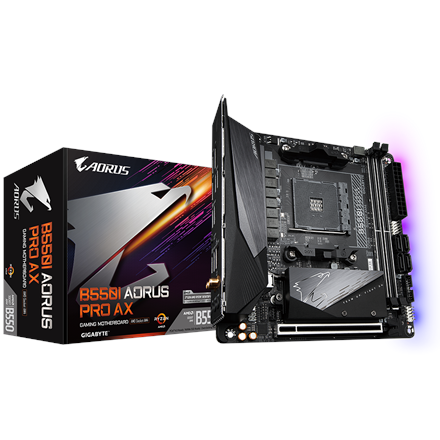 Gigabyte B550I AORUS PRO AX 1.0 Rodzina процесорów AMD - 1