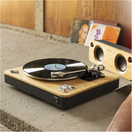 Marley Stir It Up Turntable, Wireless, Signature Black Marley - 9