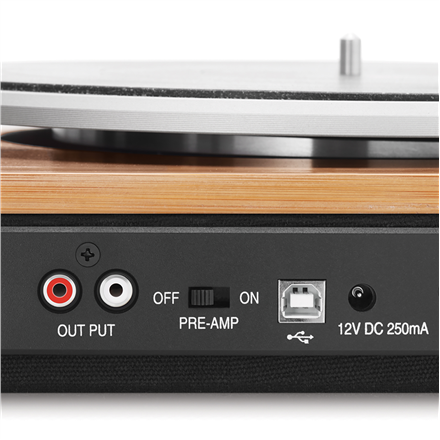 Marley Stir It Up Turntable, Wireless, Signature Black Marley - 5