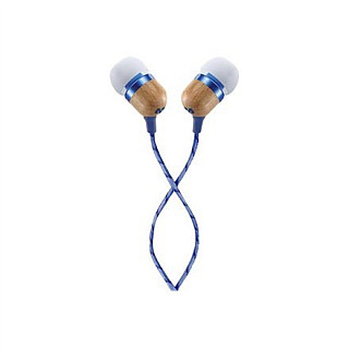 Marley Smile Jamaica Earbuds, In-Ear, Wired, Microphone, Denim Marley