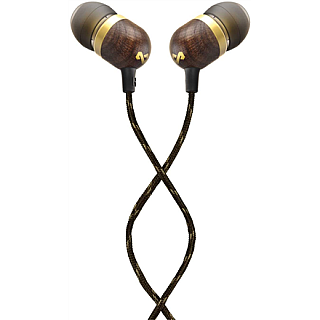Marley Smile Jamaica Earbuds, In-Ear, Wired, Microphone, Brass Marley