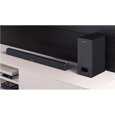 Sharp HT-SBW110 2.1 Slim Soundbar Вхід AUX Bluetooth - 4