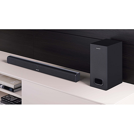 Sharp HT-SBW110 2.1 Slim Soundbar Вхід AUX Bluetooth - 9