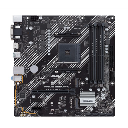 Asus PRIME B550M-K Gniazda памʼяті 4 Chipset AMD B - 1