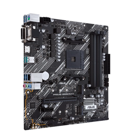 Asus PRIME B550M-K Gniazda памʼяті 4 Chipset AMD B - 2