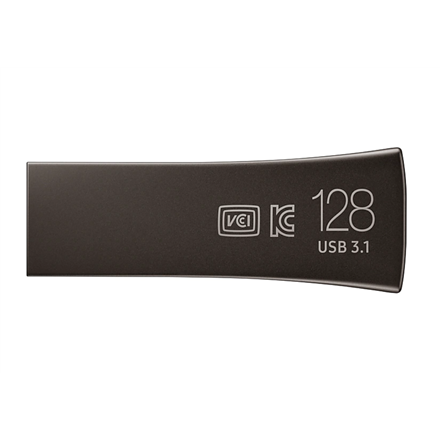 Samsung | BAR Plus | MUF-128BE4/APC | 128 GB | USB 3.1 | сірий - 2