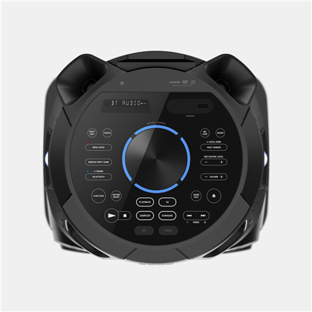 Sony | MHC-V73D | System audio o dużej mocy | Port USB | Wi-Fi | Bluetooth | Radio FM | NFC | Połączenie bezprzewodowe - 3