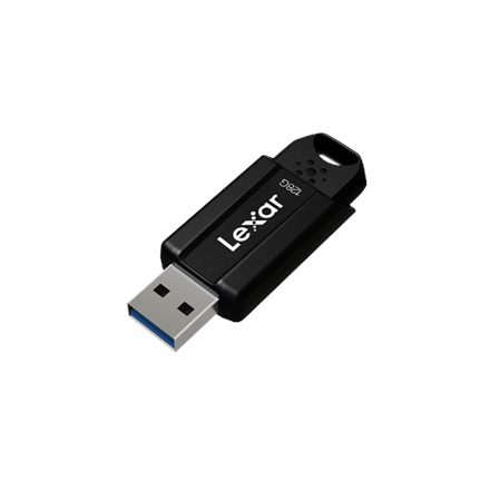 Lexar | Флеш-накопичувач | JumpDrive S80 | 128 GB | USB 3.1 | чорний - 2