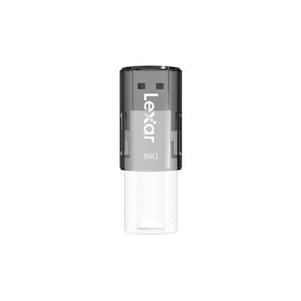 Lexar | Флеш-накопичувач | JumpDrive S60 | 64 GB | USB 2.0 | чорний/фіолетовий - 1