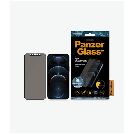 PanzerGlass Ochraniacz ekranu - скло - з filtrem приватності - 1