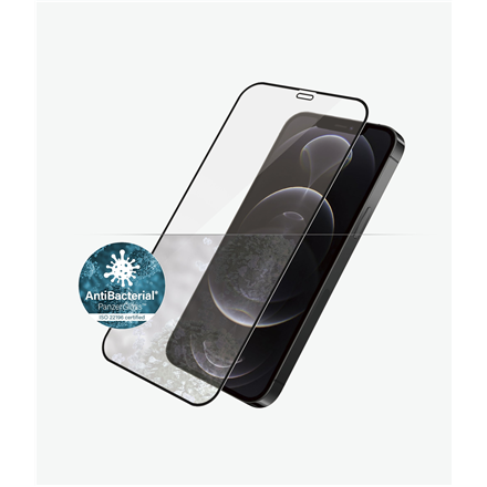 PanzerGlass | Ochraniacz ekranu - szkło | Apple iPhone 12, 12 Pro | Szkło | Czarny | Przezroczysty - 2