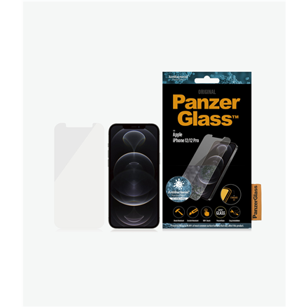 PanzerGlass | Ochraniacz ekranu - szkło | Apple iPhone 12, 12 Pro | Szkło hartowane | Przezroczysty - 3