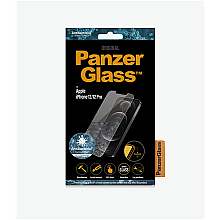 PanzerGlass | Ochraniacz ekranu - szkło | Apple iPhone 12, 12 Pro | Szkło hartowane | Przezroczysty