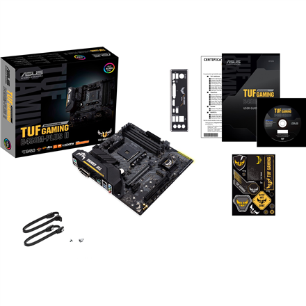 Asus TUF GAMING B450M-PLUS II Memory slots 4 - 7