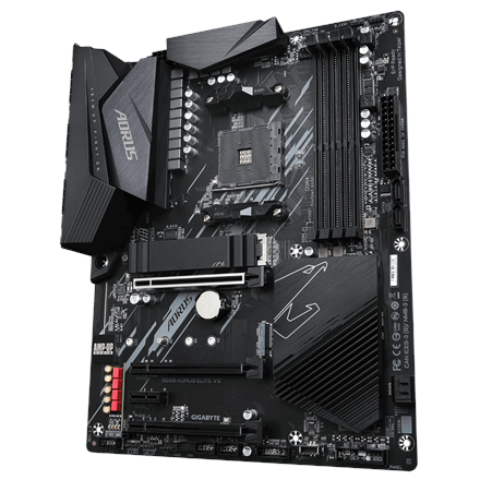 Gigabyte | B550 AORUS ELITE V2 1.0 | Rodzina procesorów AMD | Gniazdo procesora AM4 | DDR4 DIMM | Gniazda pamięci 2 | Chipset AMD B | ATX - 4