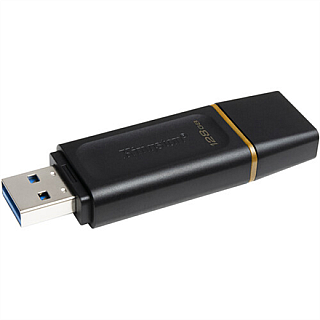 Kingston | DataTraveler Exodia | 128 GB | USB 3.2 | чорний