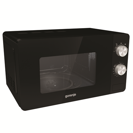 Gorenje | MO20E1B | Мікрохвильова піч | Окремостояча | 20 L | 800 W | чорна - 1